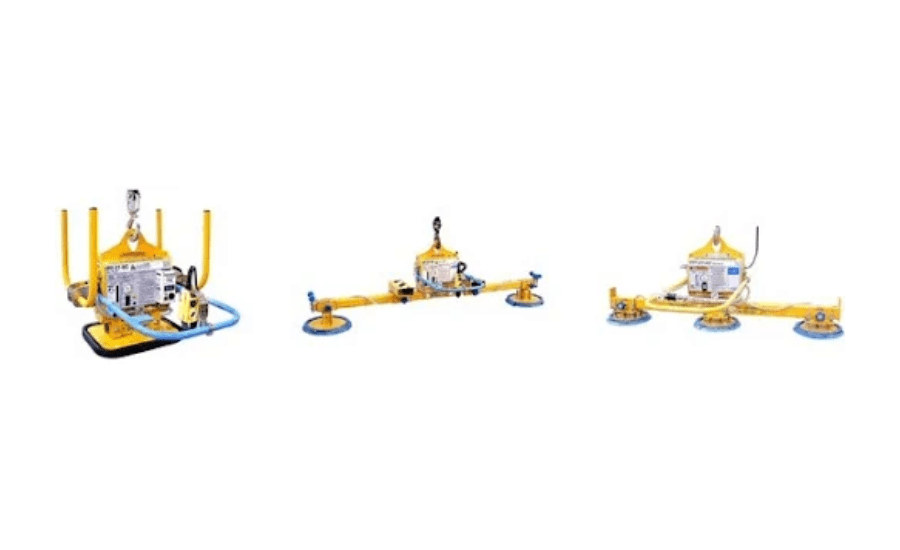 Battery powered vacuum lifter