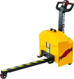 Front view of Extra-Duty PowerPusher™ electric tugger with ergonomic handle