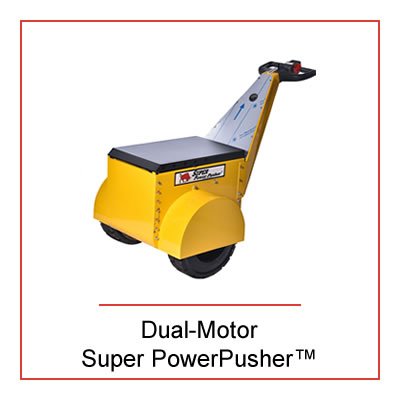 Dual-Motor Super PowerPusher moving heavy industrial load