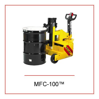 MFC-100 lifting and moving heavy barrel